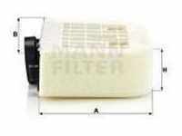 Mann-Filter Luftfilter (C 38 011) für Audi Q7 VW Touareg Q8
