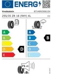 VREDESTEIN Sommerreifen 255/35 ZR18 (94Y) XL - Ultrac Vorti+ ap25535018yuvpa02