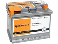 Continental Autobatterie 65Ah 12 V Starterbatterie 640 A Bleisäure Batterie...