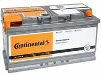 Continental Autobatterie 100Ah 12 V Starterbatterie 900 A Bleisäure Batterie...