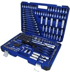 BRILLIANT TOOLS Steckschl&uuml;sselsatz Steckschl&uuml;ssel-Satz, 216-tlg., 1/4, 3/8, 1/2