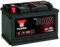 YUASA Starterbatterie ybx3086 12V 68Ah 680A f&uuml;r LANCIA ALFA ROMEO TOYOTA HYUNDAI