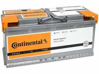 Continental Autobatterie 110Ah 12 V Starterbatterie 950 A Bleisäure Batterie...
