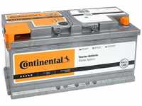 Continental Autobatterie 90Ah 12 V Starterbatterie 850 A Bleisäure Batterie...