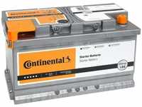 Continental Autobatterie 85Ah 12 V Starterbatterie 760 A Bleisäure Batterie...