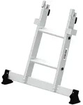 G&uuml;nzburger Steigtechnik Stufen-Glasreinigerleiter Unterteil mit nivello&reg;-Traverse 2