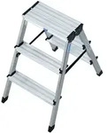 Krause MONTO Stufen-DoppelLeiter Dopplo 2x3 Stufen