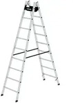 G&uuml;nzburger Steigtechnik Sprossen-Stehleiter 2x9 Sprossen