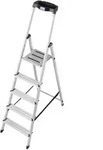 Krause MONTO Stufen-StehLeiter Safety 5 Stufen