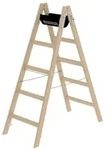 G&uuml;nzburger Steigtechnik 033210, G&uuml;nzburger Steigtechnik Sprossen-Stehleiter Holz