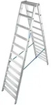 Krause STABILO Stufen-DoppelLeiter 2x12 Stufen