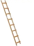 Euroline Holz-Dachdeckerauflegeleiter Nr. 11101 1x8