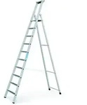 ZARGES 41380, ZARGES Saferstep S - LM-Stufen-Stehleiter 10 Stufen