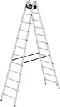G&uuml;nzburger Steigtechnik 033024, G&uuml;nzburger Steigtechnik Sprossen-Stehleiter 2x12