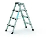 ZARGES 41433, ZARGES Comfortstep B - LM-Stufen-Stehleiter 2x4 Stufen