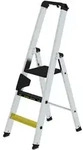 G&uuml;nzburger Steigtechnik Stufen-Stehleiter 250 kg einseitig begehbar mit clip-step