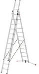 Hailo S100 ProfiLOT Die 3-teilige Alu-Kombileiter mit LOT-System 3x12 Sprossen