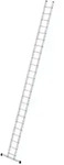 G&uuml;nzburger Steigtechnik Sprossen-Anlegeleiter mit Standard-Traverse 24 Sprossen