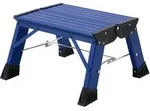 Krause MONTO Doppel Klapptritt - Treppy Plusline Blau