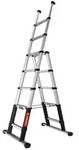 G&uuml;nzburger Steigtechnik Teleskop-Kombileiter Combi Line 5+2 Stufen