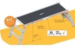 Layher Arbeitsplattform klappbar TOPIC 1065