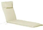 Outsunny Liegenauflage Gartenliege Polster Kopfkissen Polyester Baumwollfaser