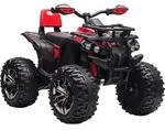 HOMCOM Elektro-Quad 12V Kinderquad mit Scheinwerfer & USB-Anschluss,...