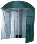 Outsunny Strandschirm Seitenwand Dunkelgr&uuml;n 2,2xH2,2m aus Polyester, ideal f&uuml;r
