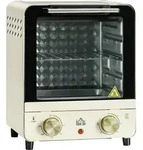 HOMCOM Minibackofen 15L mit Umluft 1000W 60-230&deg;C, 1 Std. Timer, Pizza-Ofen...