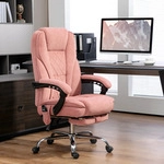 Vinsetto B&uuml;rostuhl mit Vibrtationsmassage, Ergonomischer Schreibtischstuhl mit