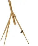 Vinsetto Staffelei, bis 107 cm, klappbare Feldstaffelei, Stativ Staffelei,