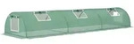 Outsunny Foliengew&auml;chshaus Mini Tunnelgew&auml;chshaus 300x80x45cm mit...
