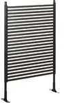 Outsunny Gartenzaun Steckzaun dekorativ 93 x 150 cm Teichzaun mit Fu&szlig; f&uuml;r...
