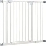 PawHut Haustiertor mit einstellbarer Breite 74-80 / 91,5-97,5 cm Doppelverriegelung