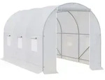Outsunny Gew&auml;chshaus 350x200x200cm Foliengew&auml;chshaus Treibhaus Pflanzenhaus ideal