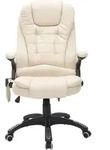 HOMCOM Massagesessel B&uuml;rostuhl Chefsessel mit 6-Punkt Vibrationsmassage und