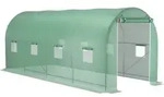 Outsunny Foliengew&auml;chshaus Tomatengew&auml;chshaus mit Fenster 500x200x210cm