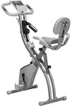 HOMCOM Heimtrainer X-Bike 2-in-1 Fahrradtrainer klappbar mit LCD-Display 8-stufigem