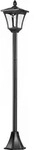 Outsunny Solar Gartenlaterne Laterne Wegleuchte mit LED 40 Lumen Schwarz 18 x...