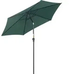 Outsunny Knickschirm Sonnenschirm Gartenschirm Marktschirm mit Handkurbel Alu 180/m2