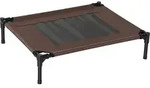 PawHut Outdoor-Hundebett Robuste Hundeliege 76x61x18cm aus 600D Oxford in Braun...