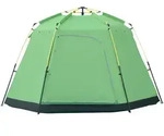 Outsunny Campingzelt 6-Personen Familien-Kuppelzelt PU2000mm wasserfest,...