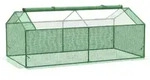 Outsunny Foliegew&auml;chshaus mit Fenster Treibhaus Tomatenhaus Fr&uuml;hbeet 180 x 90...