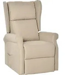 HOMCOM Relaxsessel mit Liegefunktion elektrisch, Seniorensessel mit Aufstehhilfe, ,