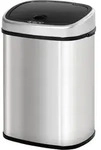 HOMCOM M&uuml;lleimer 48L K&uuml;chenabfalleimer mit Infrarotsensor, hygienisch, Edelstahl in