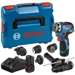 Akku-Bohrschrauber GSR 12V-35 FC - FlexiClick, mit 4 x Aufsatz, 2x Akku GBA 12V
