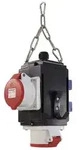 MIXO Energiew&uuml;rfel III, fertig verdrahtet m.Kette 2 Dosen 230V/16A, 2 CEE-Dose