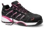 Damen-Sicherheitshalbschuh jo_FIT Lady Low S1P, Gr. 36 - schwarz - 36