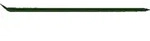 Brechstange Gebogen 1500x30mm