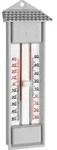 Thermometer Maximum-Minimum, Kunststoff, grau - Grau/Grau